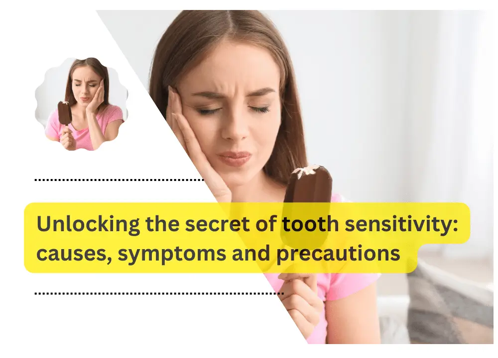 tooth sensitivity: